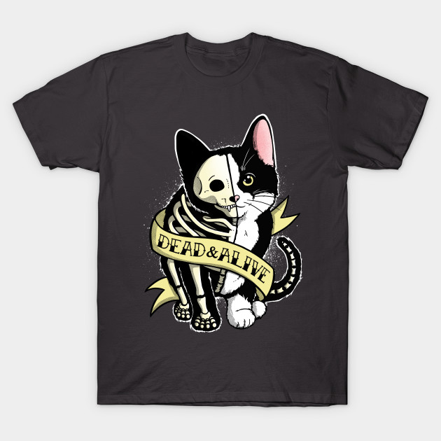 Schrodinger Cat Tattoo Cats T Shirt Teepublic