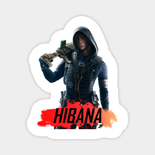 Rainbow Six Siege Hibana Magnet by SwanickShirts