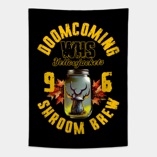 WHS Doomcoming 96 Shroom Brew Leafs Tapestry