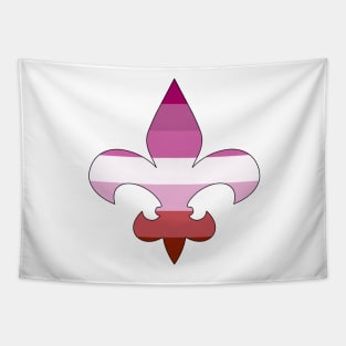 Fleur De Lis Lesbian Pride! Tapestry