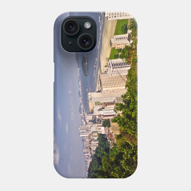 Beautiful seaside town Phone Case by Marccelus