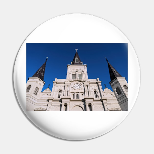 Saint Louis Cathedral Spires Pin by jforno