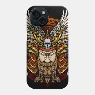 Viking X Samurai Warrior Phone Case