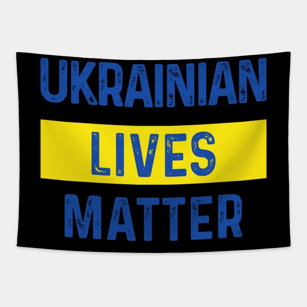 Ukrainian Lives Matter Tapestry by Scar