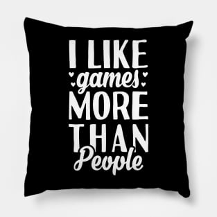 I Like Games Pillow