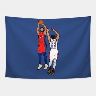 Ben Simmons Makes His First Three Tapestry