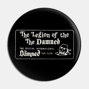 The Damned Fan Club Pin