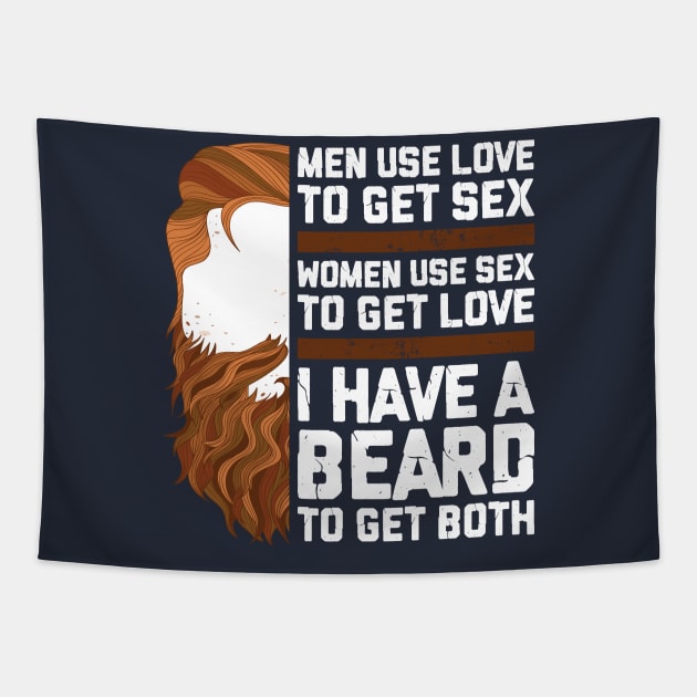 Beard | To Get Both Tapestry by POD Anytime