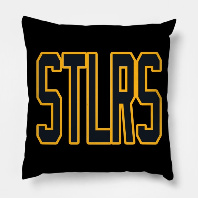 Pittsburgh LYFE STLRS I'd like to buy a vowel shirt! Pillow by OffesniveLine