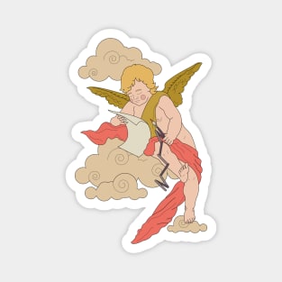 Arts Cherub Magnet