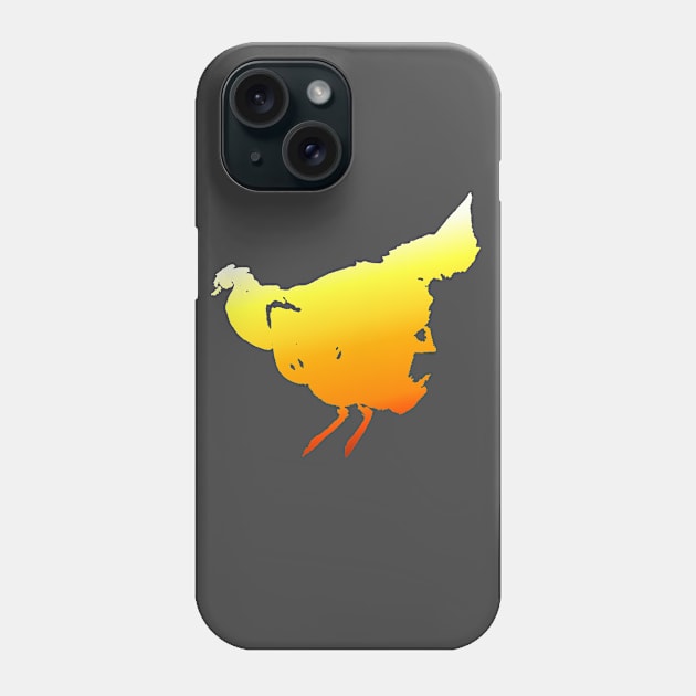 chicken of gold Phone Case by Nikokosmos