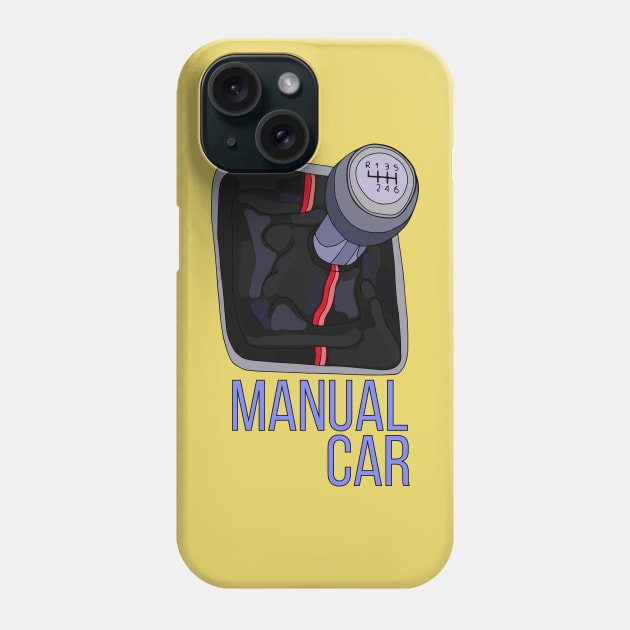 Manual Car Phone Case by DiegoCarvalho