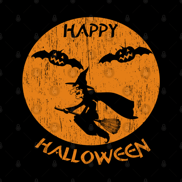 Happy Halloween Witch by anbartshirts