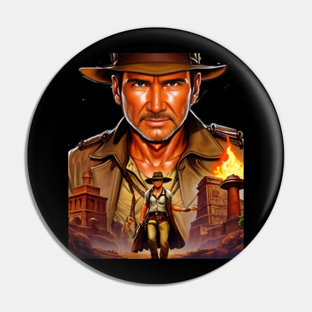 Seeker of the truth indiana jones Pin by PixelSymphony