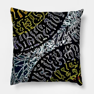 Hand calligraphy art design Pillow