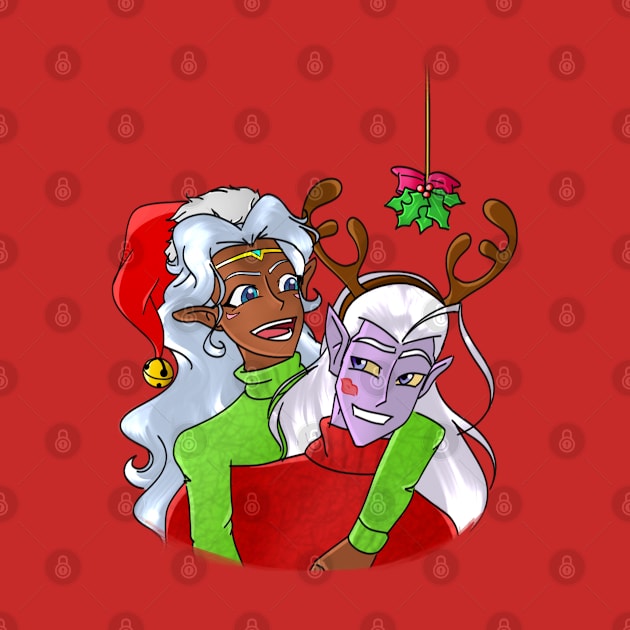 Lotura - Christmas Kiss by AniMagix101