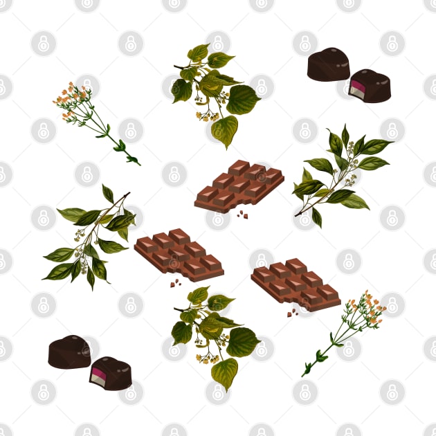 Chocolate and Herbs by In Asian Spaces