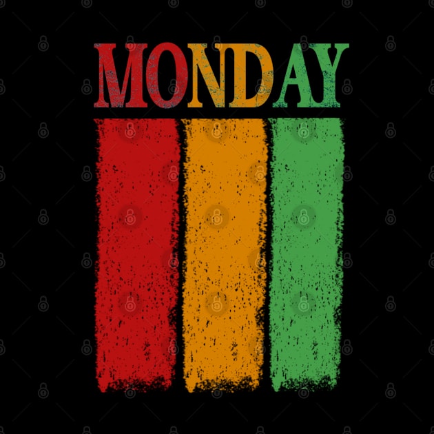 Monday Flag Hiphop by MonsterButterfly