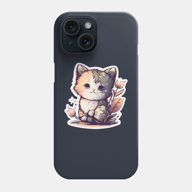 Adorable Cute Kitten Phone Case by Vali-Tara