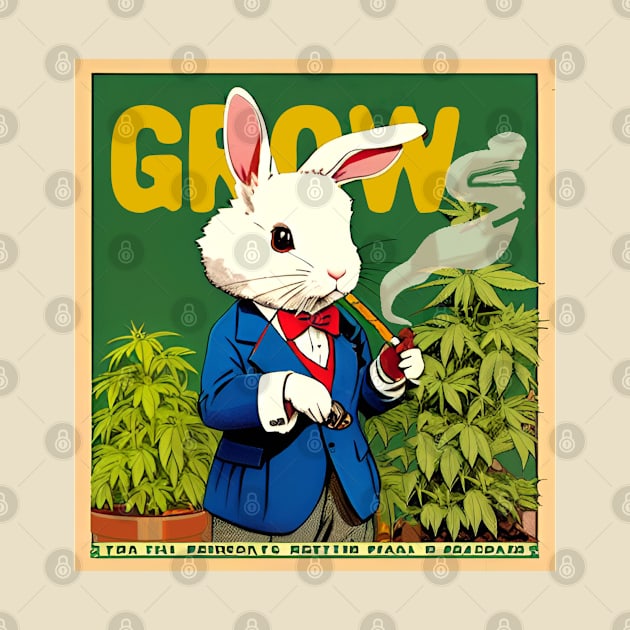 grow high white rabbit by jederanders