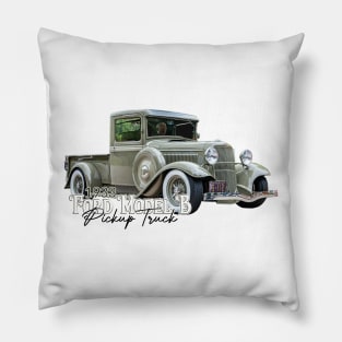 1933 Ford Model B Pickup truck Pillow