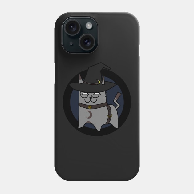 Cute Wizard Cat | Kitten | Kitty Cartoon Phone Case by DepicSpirit