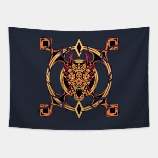 Dragon ring Tapestry