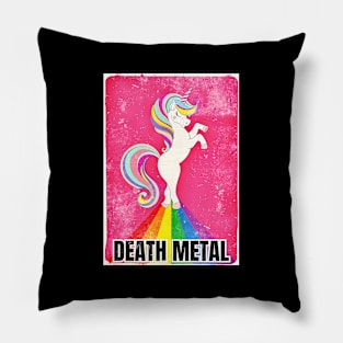 Death Unicorn Pillow