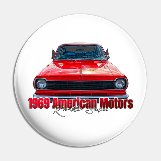 1969 American Motors Rambler Sedan Pin by Gestalt Imagery