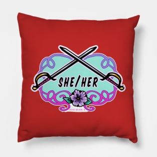 SHE/HER Pillow