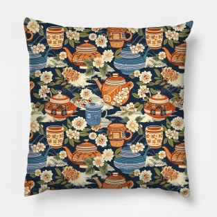 Ceremony tea japan Pillow