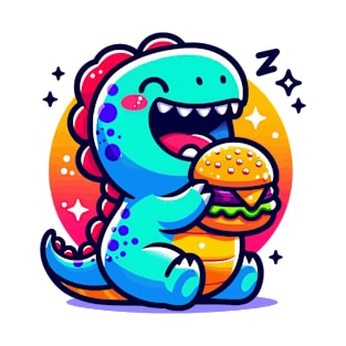 Dino Burger T-Shirt