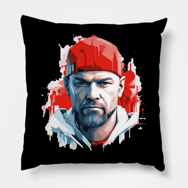 Fred Durst Pillow by vectrus