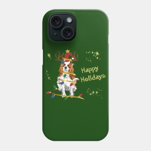 Cavalier King Charles Spaniel Holiday Gifts Phone Case