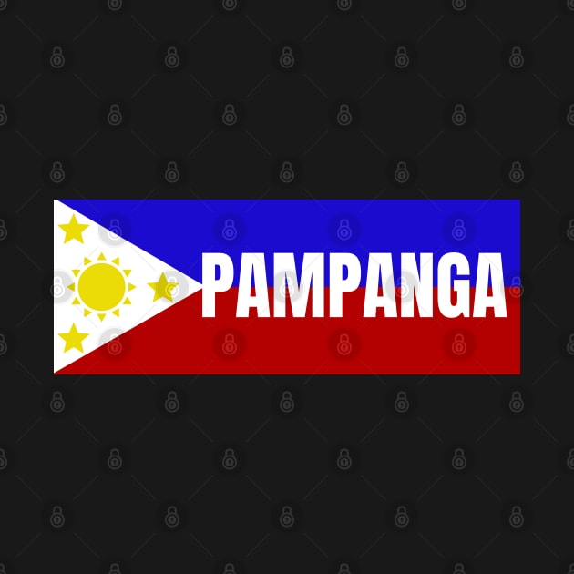 Province of Pampanga in Philippines Flag by aybe7elf