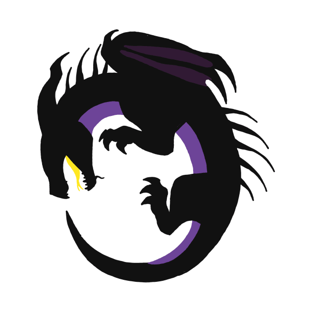 Maleficent Dragon Logo by panther-star