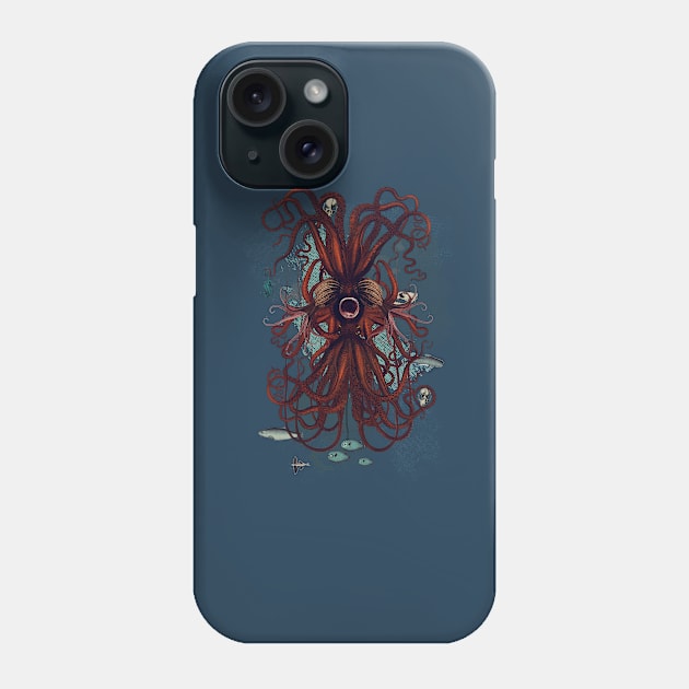 Cthullu Phone Case by Sybille