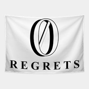 Zero regrets Tapestry