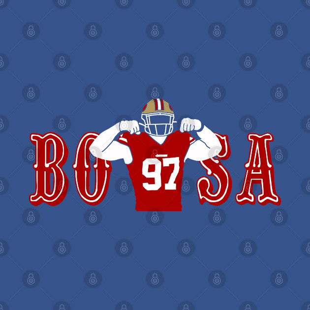 Disover Bosa 97, San Francisco Niners Football - Bosa - T-Shirt