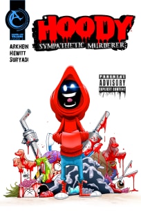 Hoody: Sympathetic Murderer Cover X by Karl Hewitt Jr. Magnet