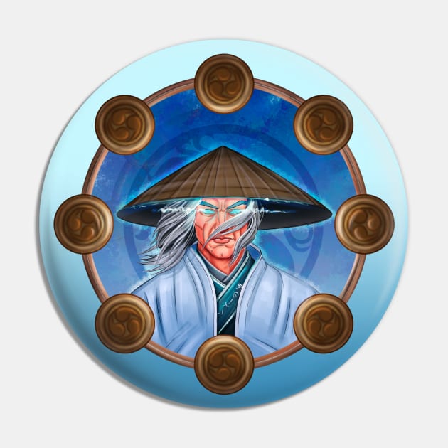 Raiden Pin by RomaoArt