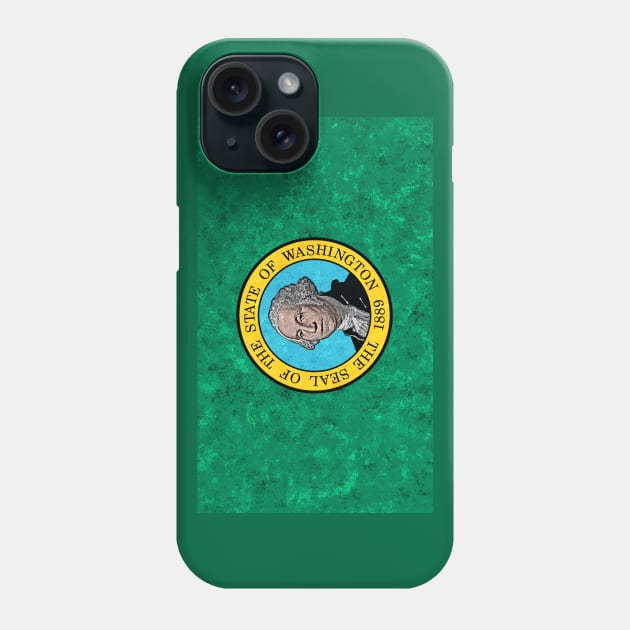 Flag of Washington State Phone Case by Enzwell