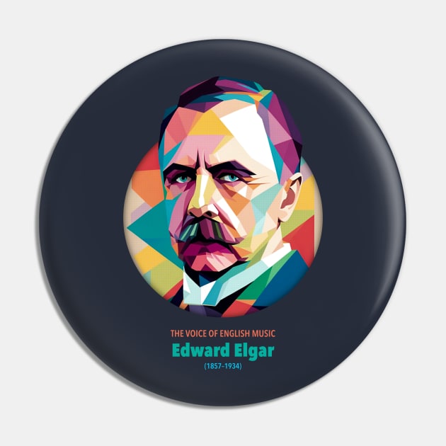 Edward Elgar in WPAP Pin by BAJAJU