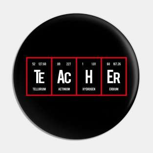 Teacher - Periodic Table of Elements Pin