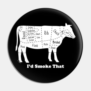 I'd smoke that (White) [Rx-TP] Pin