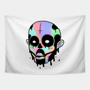 Melting Skull Tapestry