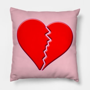 Broken Heart Pillow