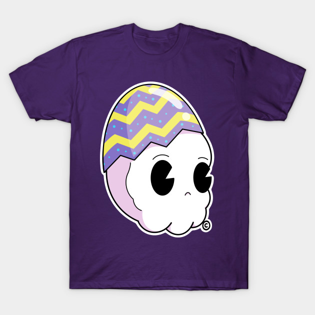 Easter Special: The Egghead Skull - Skeleton - T-Shirt