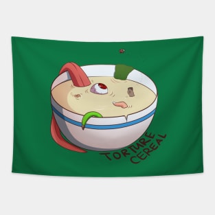 cereal bowl Halloween Cute Food Tapestry