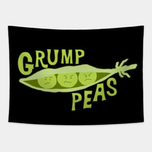 Grumpy Peas Are Grump Peas Tapestry